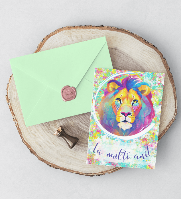 QUI FELICITARI CU POEZIE IN LIMBA ROMANA SI SIGILIU AUTOCOLANT  DIVERSE MODELE [20]