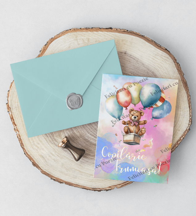 QUI FELICITARI CU POEZIE IN LIMBA ROMANA SI SIGILIU AUTOCOLANT  DIVERSE MODELE [48]