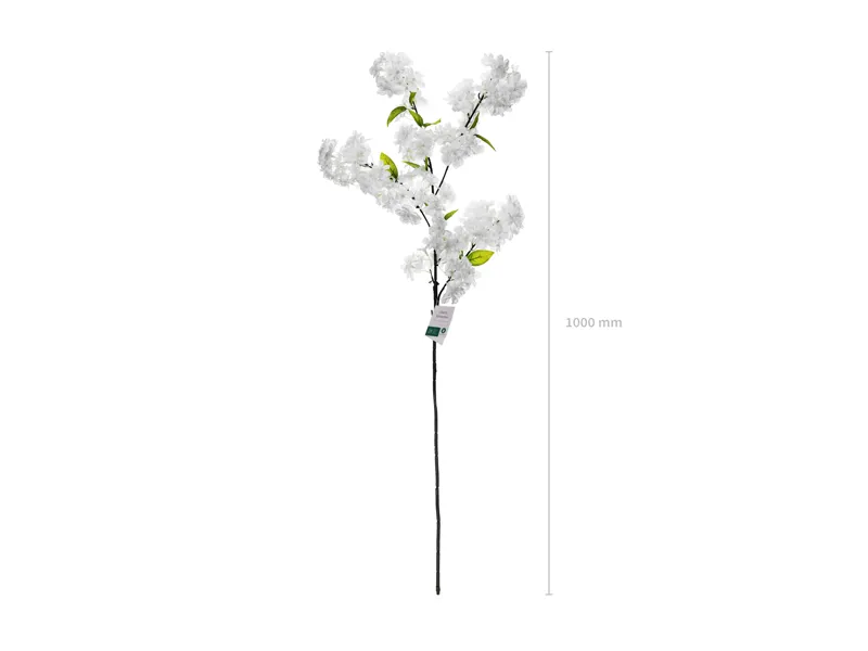 Ramură Artificială Cireș Înflorit Alb 97cm KWT2-008 [4]