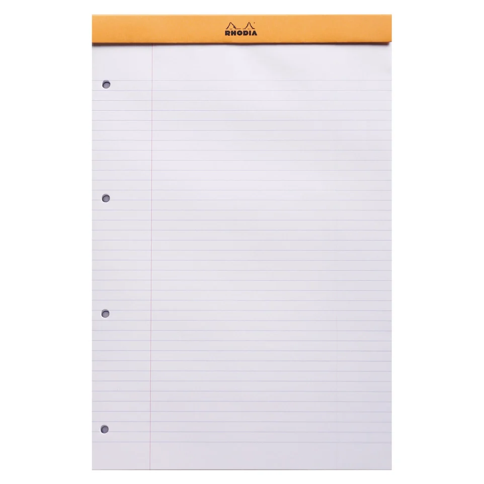 BLOC NOTES A4+ 80F N20 DR ORANGE RHODIA 119600C [2]