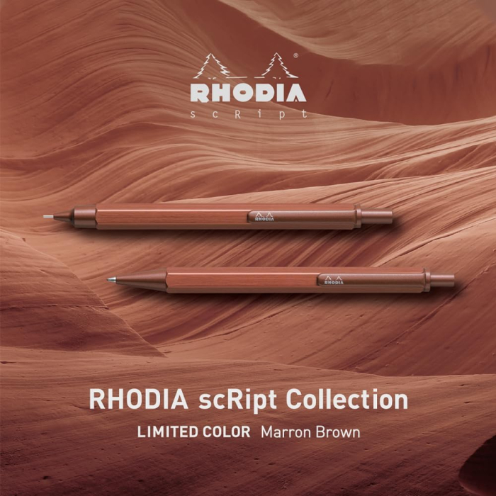 PIX CLICK 0.7MM RHODIA SCRIPT METALIC MARO 9346C [2]