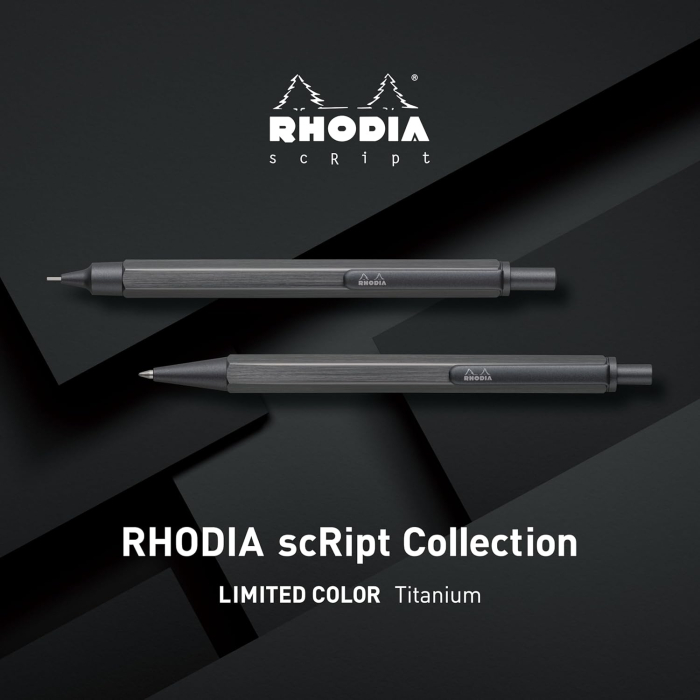 PIX CLICK 0.7MM RHODIA SCRIPT METALIC TITAN 9372C [4]