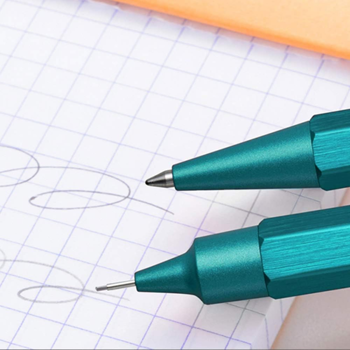 PIX CLICK 0.7MM RHODIA SCRIPT METALIC TURQUOISE 9386C [5]