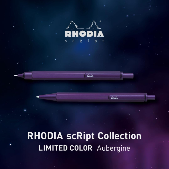PIX CLICK 0.7MM RHODIA SCRIPT METALIC VIOLET INCHIS 9307C [6]