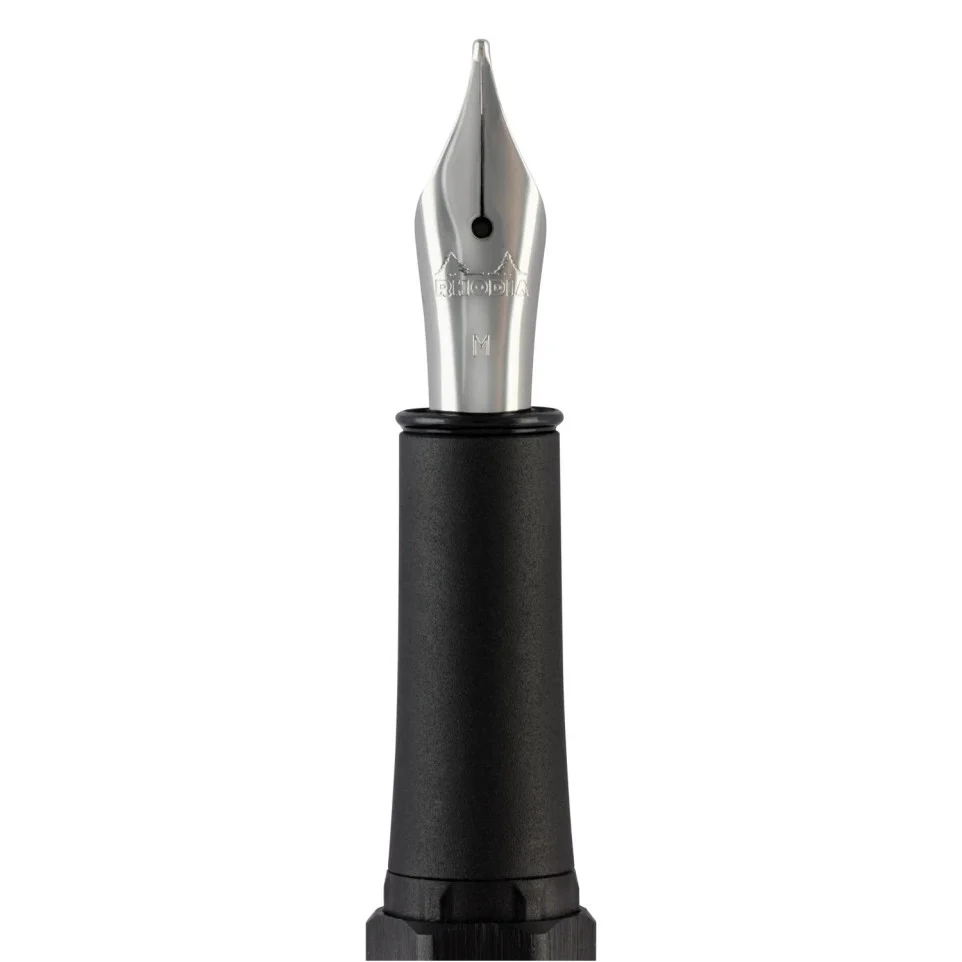 STILOU RHODIA SCRIPT METALIC VERDE SALVIE PENITA M + TRAGATOR CERNEALA 9351C [8]