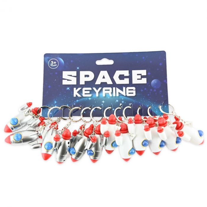 ROB BRELOC CHEI 6CM CU LED RACHETA SPATIALA 52104 [2]