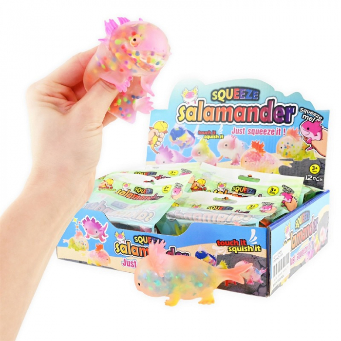 ROB FIGURINA SQUISHY 12CM AXOLOTL CU MARGELE 41202 [2]