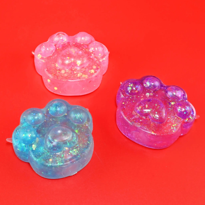 FIGURINA SQUISHY SUGAR 7.5CM LABUTA PISICA GLITTER 41069 [1]