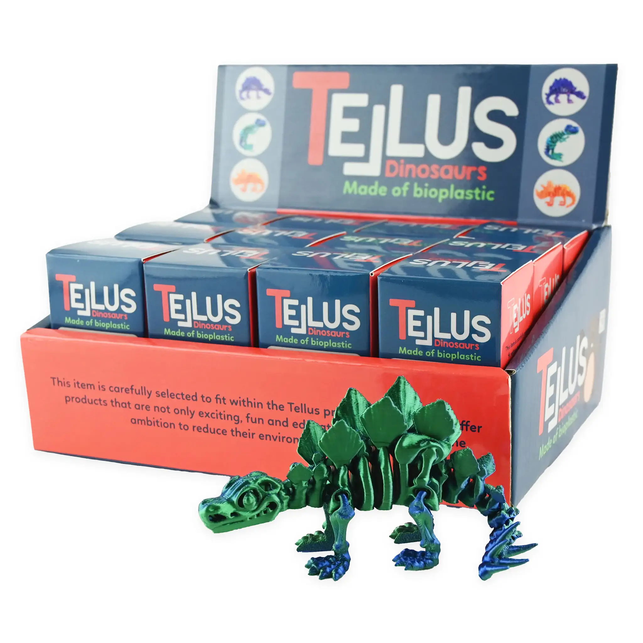 FIGURINA TELLUS 3D DINOZAUR 10-12CM 41762 [2]