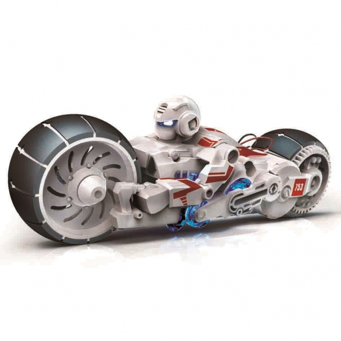 ROB KIT CREATIV ASAMBLARE MOTOCICLETA SOLARA ROBOT 21CM 50803 [1]