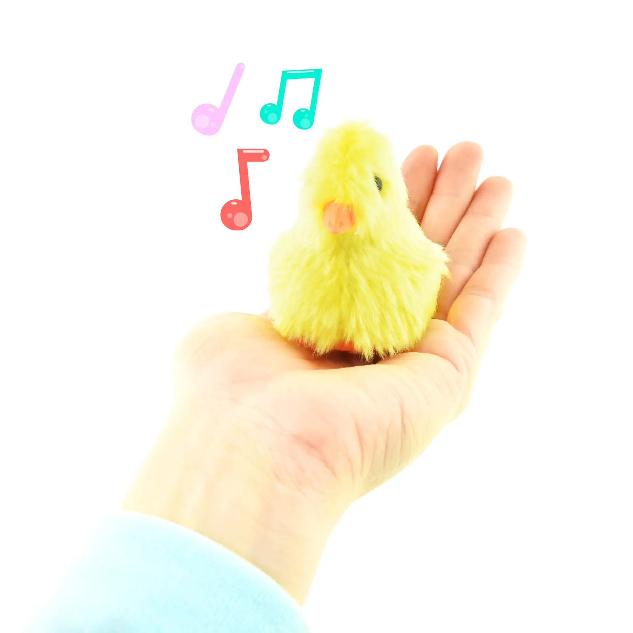 PUISOR GALBEN 8CM, CU SUNET, PLUSH 26184 [2]