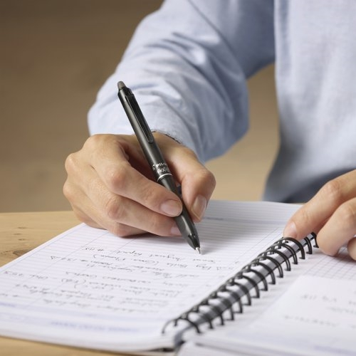 ROLLER PILOT FRIXION CLICKER 0.7 ALBASTRU CORP NEGRU 103NFPLUSA [4]