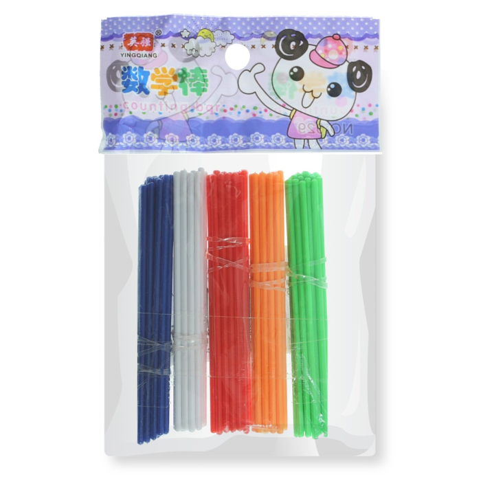 BETISOARE SCOLARE PLASTIC 5 CULORI 100/SET  FL697/B1213 GB21027 [1]