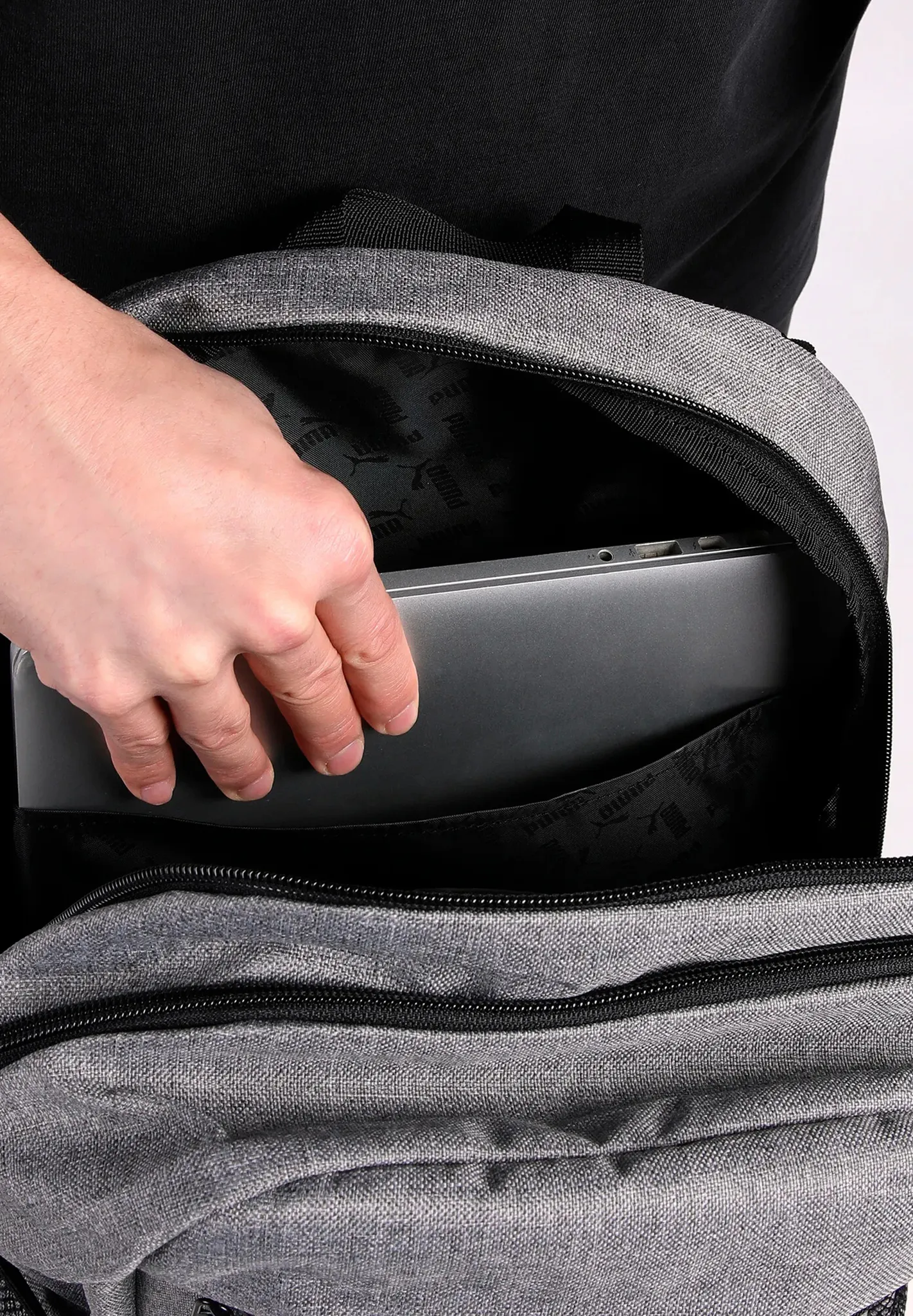 Rucsac Puma Buzz Heather Gri 28L - Compartiment Laptop [12]