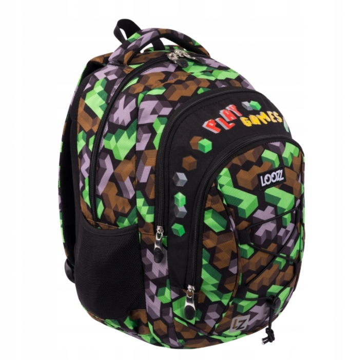 RUCSAC SCOLAR PREMIUM LOOZZ 3 COMPARTIMENTE PLAY GAMES 720062 [3]