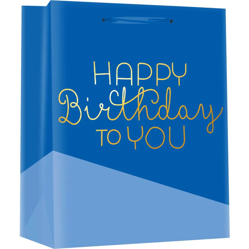 Sacoșă Cadou Happy Birthday 18x23x11cm - 157g [9]