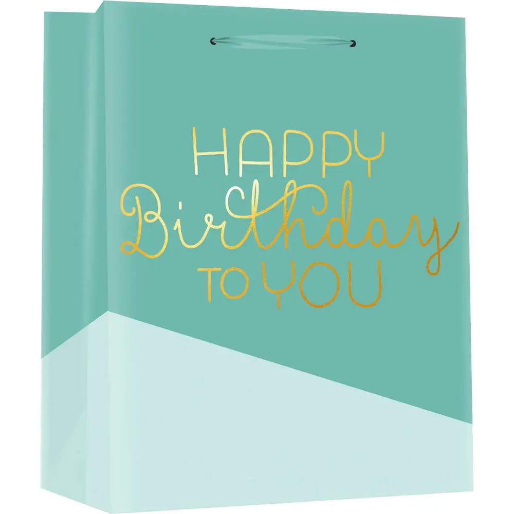 Sacoșă Cadou Happy Birthday 18x23x11cm - 157g [10]