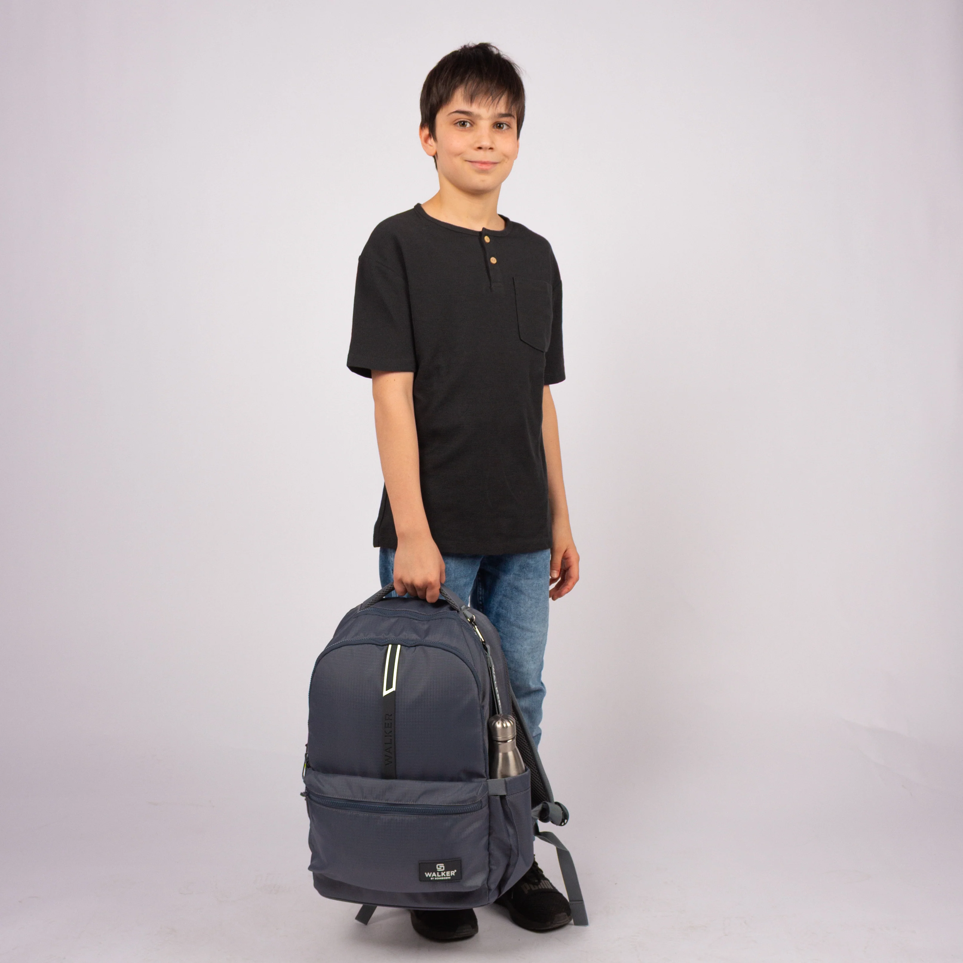 SCH RUCSAC SCOLAR WALKER REY STEEL GREY  42625-375 [9]