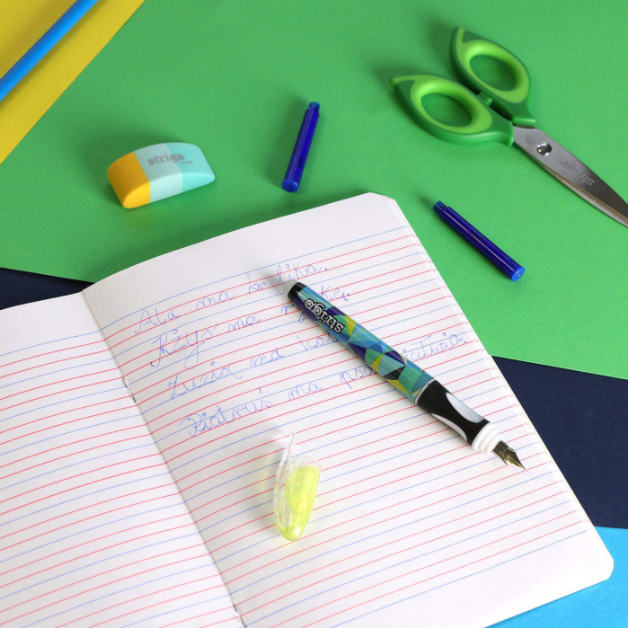 SCR STILOU STRIGO CU  STERGERE PRIN FRICTIUNE SI PATROANE GEOMETRIC SD-018436 [9]