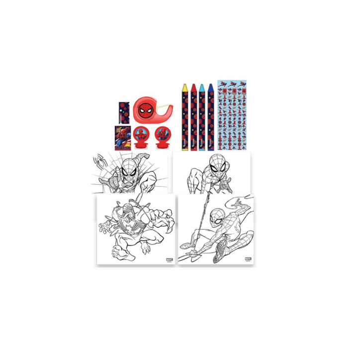 Set de Colorat Spider-Man 12 Piese - 17.5x18.5cm [2]