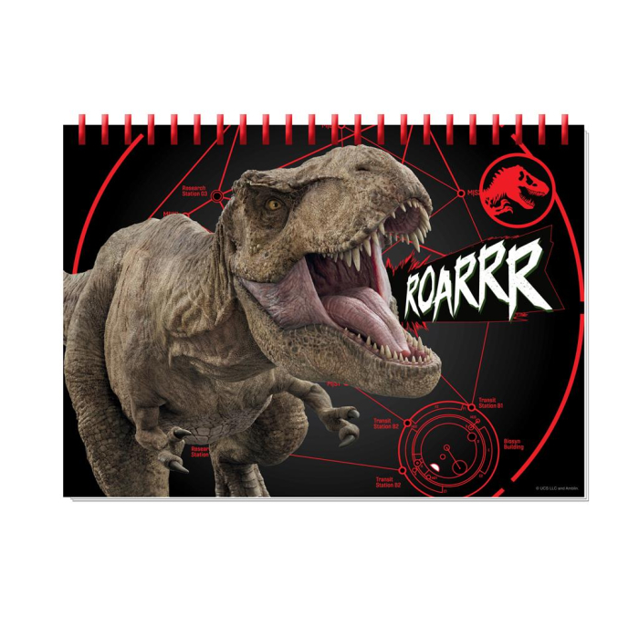 SET DE COLORAT 31 PIESE 54x47CM JURASSIC 570933 [4]