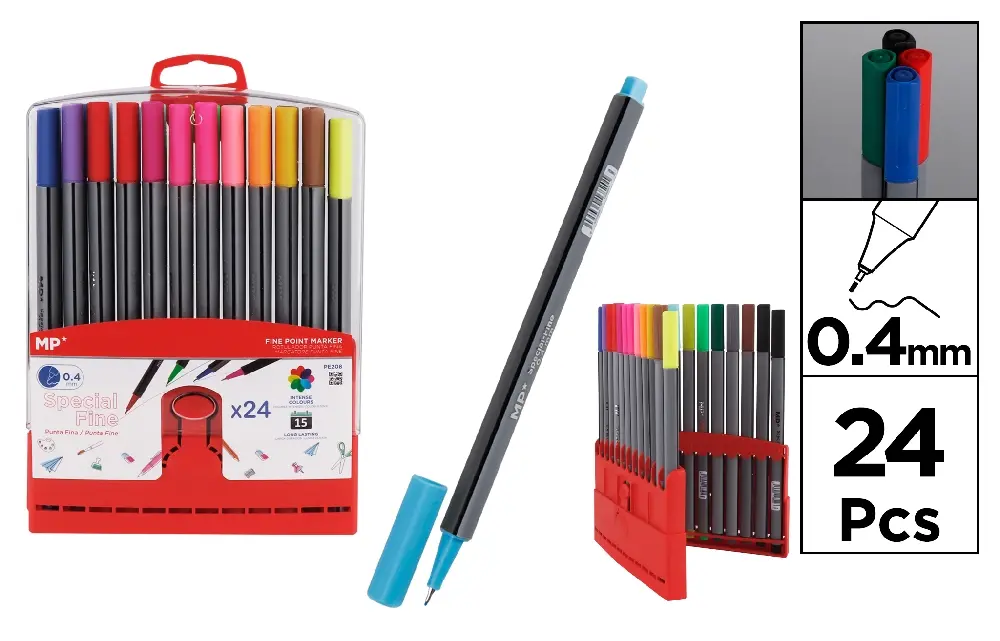 SET FINELINER IPB VARF 0.4MM 24/SET PE208 [1]