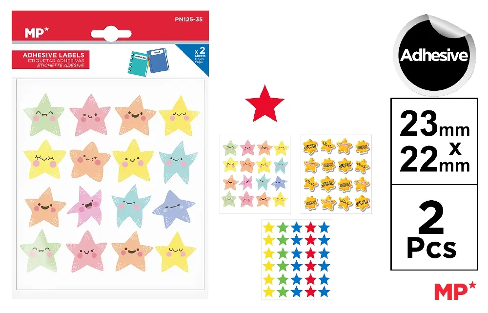 STICKER IPB 23*22MM 2 COLI/SET STELUTE PN125-35 [1]