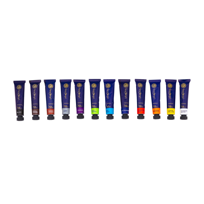TEMPERA 12ML 12/SET ART&HOBBY 602124005 [13]