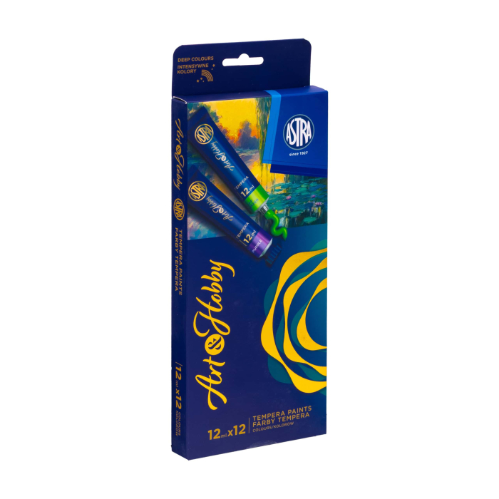 TEMPERA 12ML 12/SET ART&HOBBY 602124005 [14]