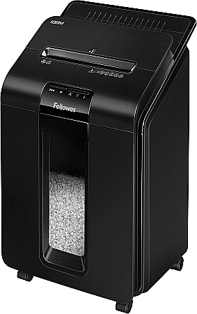 Distrugatoare de documente - Distrugator Fellowes AutoMax 100M AUTO FEED , negru FW68010