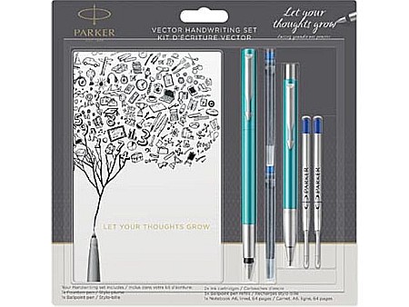 PARKER SET VECTOR 7 PIESE CARNETEL, STILOU, PIX + REZERVE 160288 [2]