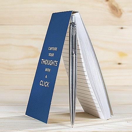 PARKER SET PIX JOTTER STEEL + NOTES 160245 [2]