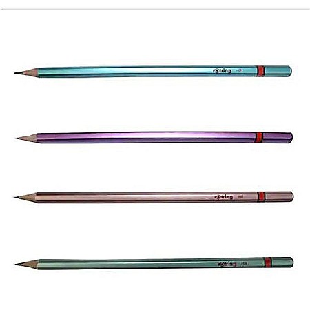 Creioane grafit - CREION GRAFIT ROTRING HB METALIZAT DIVERSE CULORI 06113