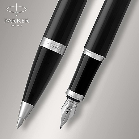 PARKER SET IM DUO STANDARD BLACK-SILVER STILOU + PIX CT 160390 [4]
