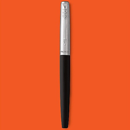 PARKER STILOU JOTTER ORIGINAL NEGRU M + 2 PATROANE CERNEALA 160376 [1]