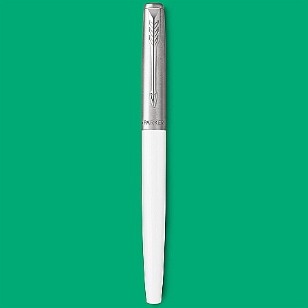 PARKER STILOU JOTTER ORIGINAL ALB M + 2 PATROANE CERNEALA 160378 [1]