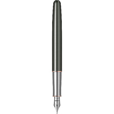 PARKER STILOU SONNET PREMIUM METAL , GRI GT, PENITA F 18K 160414 [3]