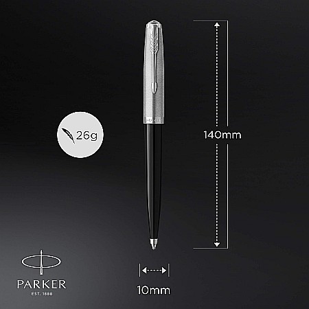 PARKER PIX 51, NEGRU CT 160437 [2]