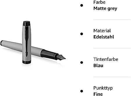 PARKER STILOU ACHROMATIC SILVER BT PENITA F 160428/2127619 [7]