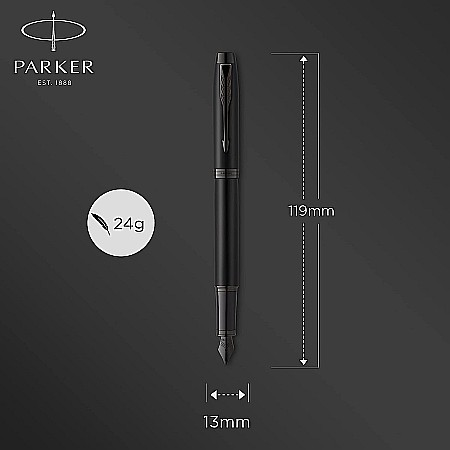PARKER STILOU ACHROMATIC BLACK BT PENITA F 160427 [2]