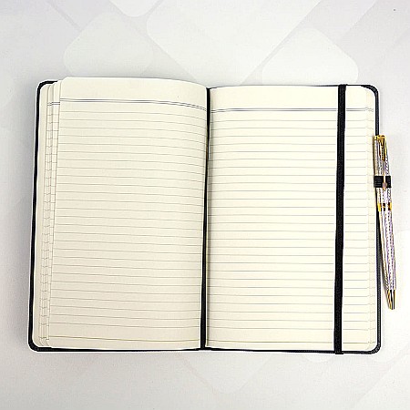 PARKER PREMIUM NOTES CU ELASTIC NEGRU + CUTIE CADOU 161040 [6]