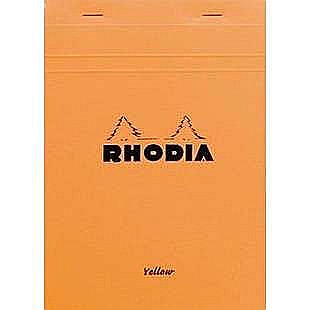HARTIE PRODUSE DIN HARTIE - RH BLOC NOTES A8 80F N10 AR ORANGE RHODIA 10200C