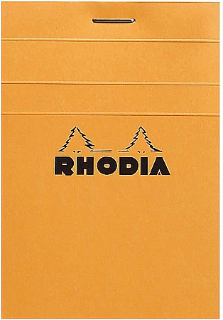 RH BLOC NOTES A7 80F N11 AR ORANGE RHODIA 11200C [2]