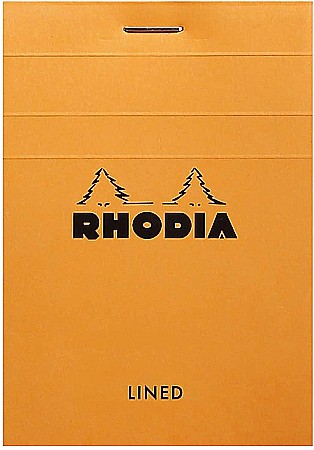 HARTIE PRODUSE DIN HARTIE - RH BLOC NOTES A7 80F N11 DR ORANGE RHODIA 11600C