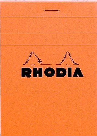 HARTIE PRODUSE DIN HARTIE - RH BLOC NOTES 8.5*12CM 80F N12 AR ORANGE RHODIA 12200C
