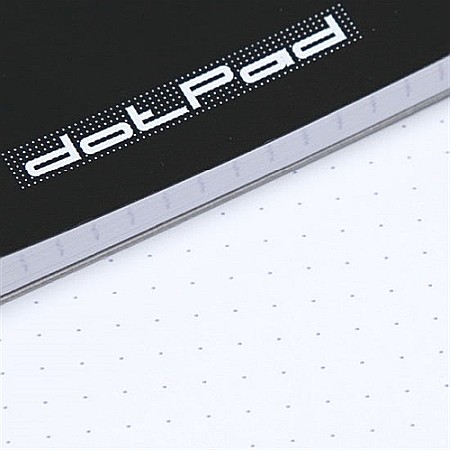 RH BLOC NOTES 8.5*12CM 80F N12 DOT PAD BLACK RHODIA 12559C [1]