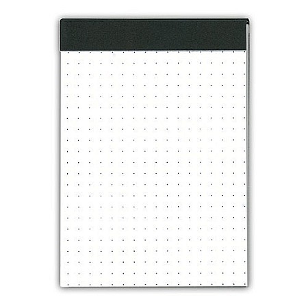 RH BLOC NOTES 8.5*12CM 80F N12 DOT PAD BLACK RHODIA 12559C [2]