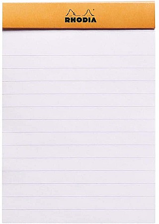 RH BLOC NOTES 8.5*12CM 80F N12 DR ORANGE RHODIA 12600C [1]
