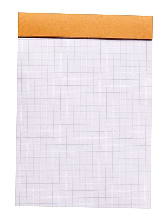 RH BLOC NOTES A6 80F N13 AR ORANGE RHODIA 13200C [2]