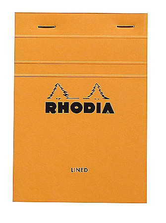 HARTIE PRODUSE DIN HARTIE - RH BLOC NOTES A6 80F N13 DR ORANGE RHODIA 13600C